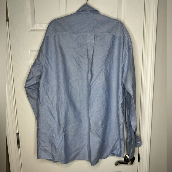 TIMBERLAND Men’s Size XL Light Blue Long Sleeve Button Down Dresz Shirt - Picture 2 of 7